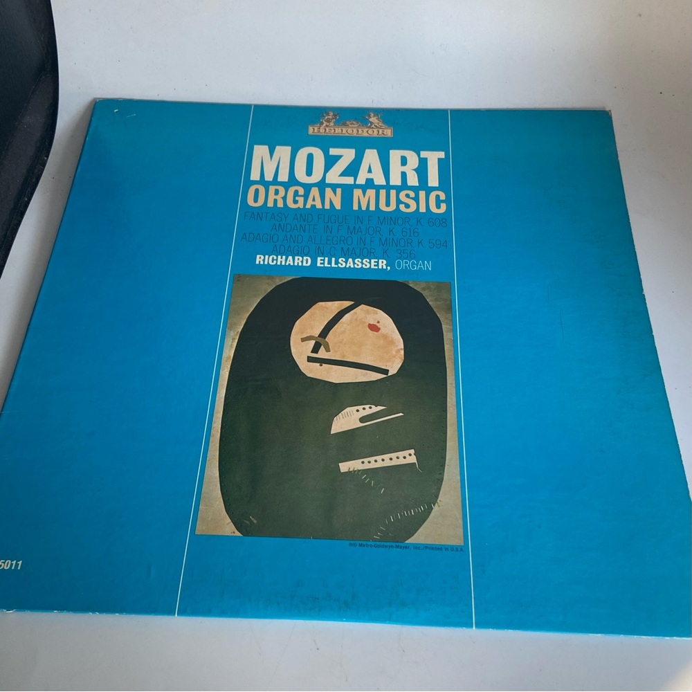 Mozart Classical Music Vintage Vinyl Record